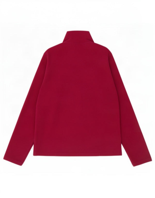 The North Face Damen-Fleecepullover mit Reißverschluss am Hals, UK 14, Mittelrosa, Polyester