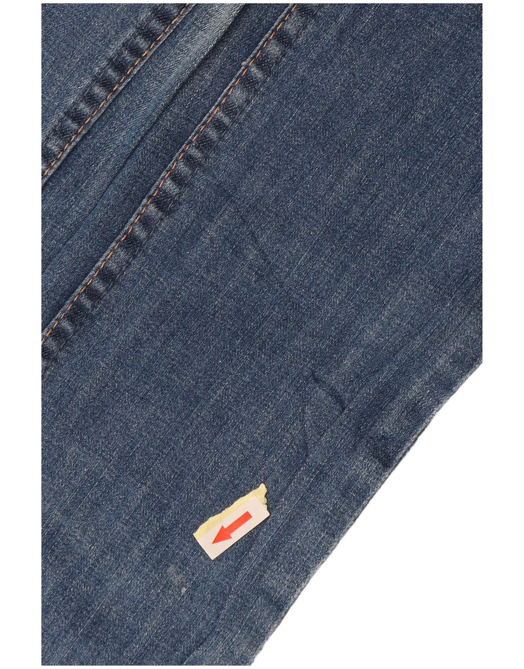Tommy Hilfiger Damen Straight Jeans W26 L34 Blaue Baumwolle