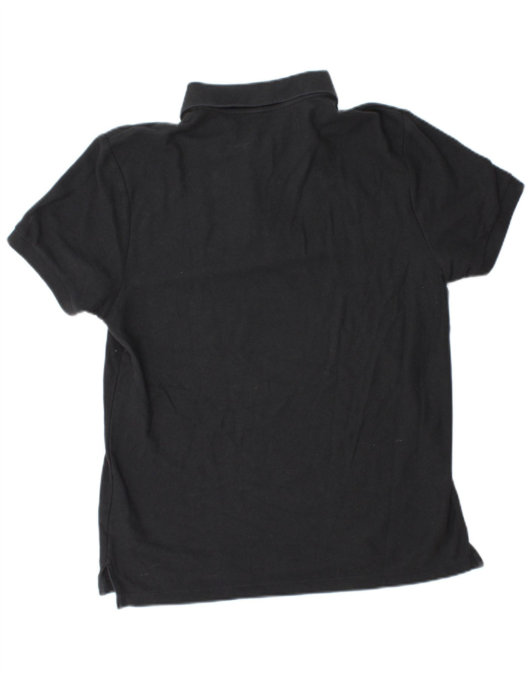 NIKE Herren-Poloshirt, mittelgroß, schwarze Baumwolle