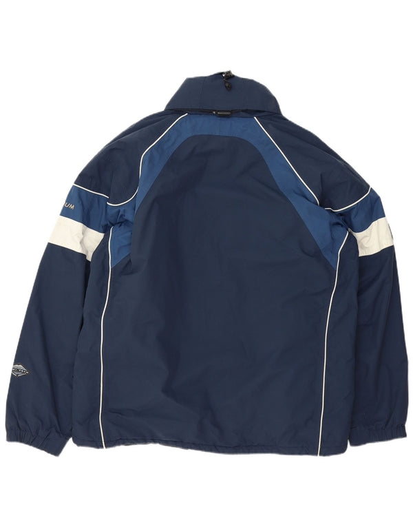 Columbia Herren Titanium Windjacke UK 40 Large Marineblau Farbblock