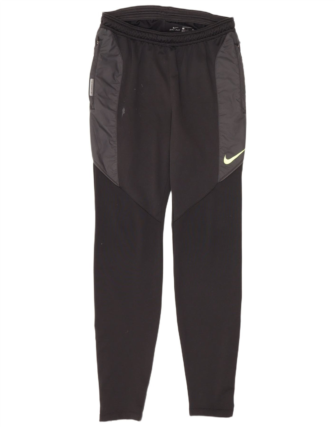 Nike Herren Dri Fit Trainingshose, Größe S, Schwarz, Colourblock-Polyester