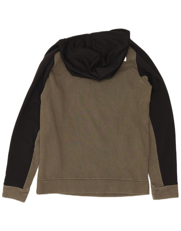 The North Face Kapuzenpullover für Jungen, 14–15 Jahre, XL, Khaki, Colourblock-Baumwolle