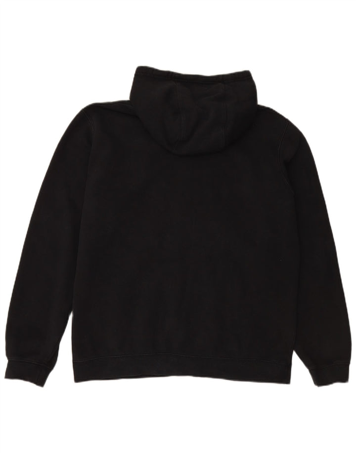 NIKE Herren-Kapuzenpullover, groß, schwarze Baumwolle
