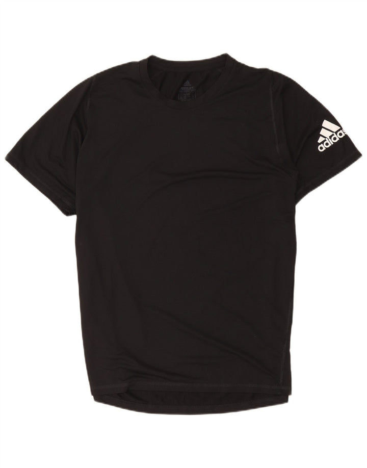 Adidas Herren Grafik T-Shirt Top Large Schwarz Polyester