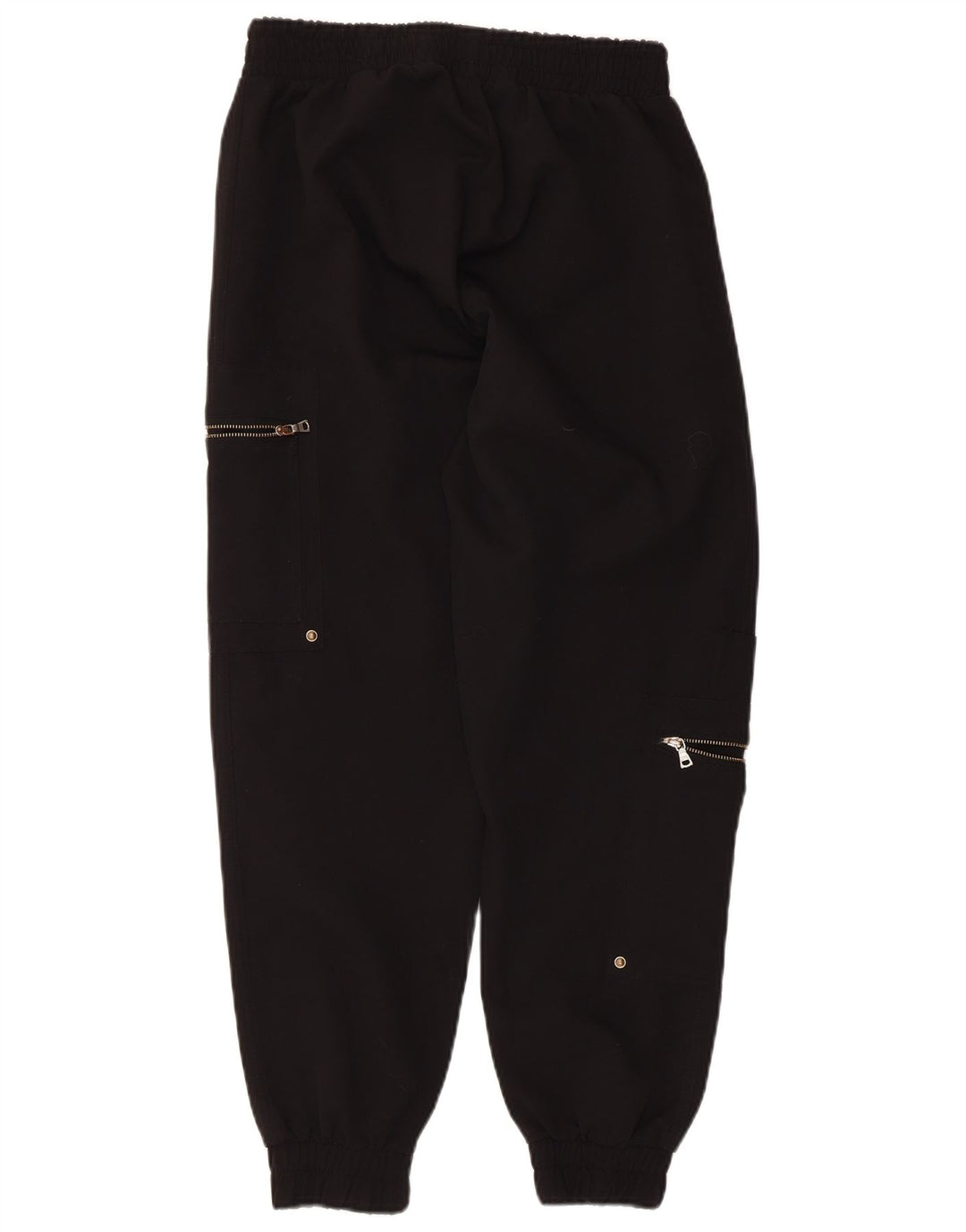 Zara Damen Cargo-Trainingshose, Jogginghose, Gr. 8, Schwarz