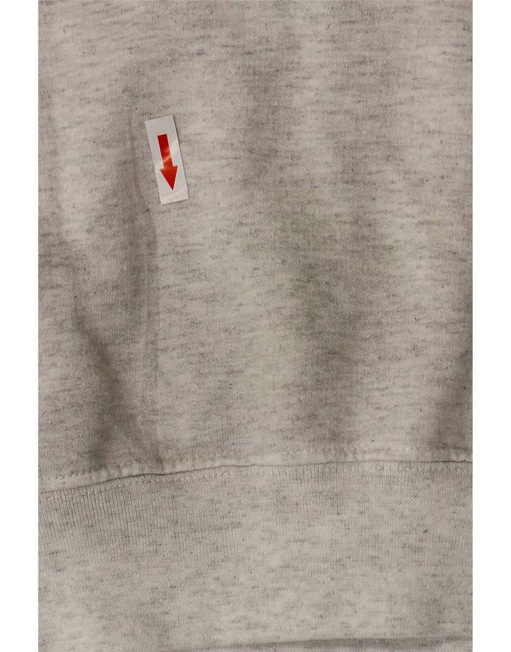 Champion Herren-Sweatshirt mit Grafik, mittelgraue Baumwolle