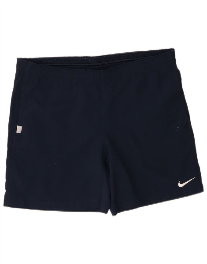 Nike Herren Dri Fit Sportshorts, Größe S, Marineblau, Polyester