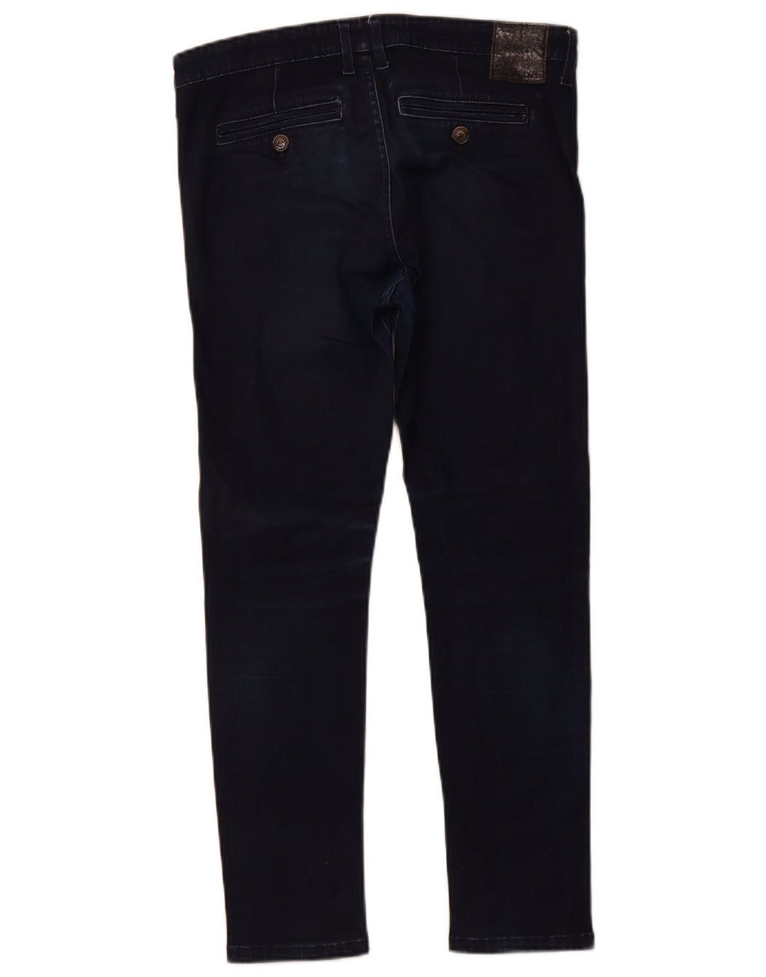 Calvin Klein Damen Slouchy Crop Slim Jeans W26 L25 Marineblau