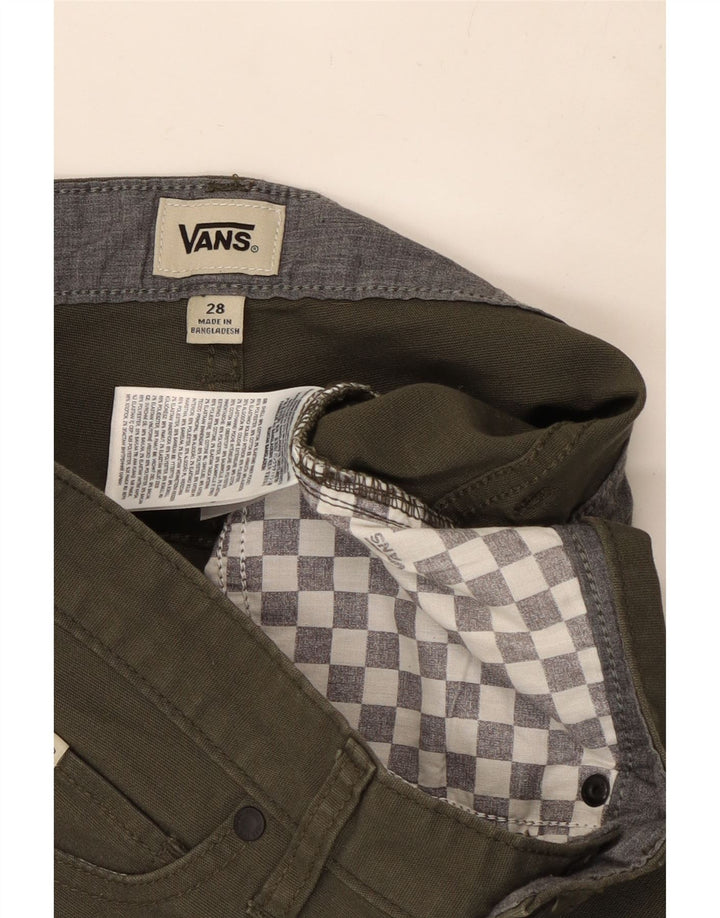 VANS Herren Freizeitshorts W28 Small Khaki Baumwolle