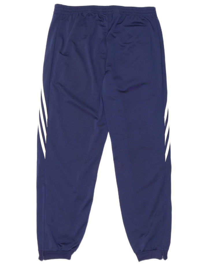 Adidas Herren-Trainingshose, Jogginghose, groß, marineblau, Polyester