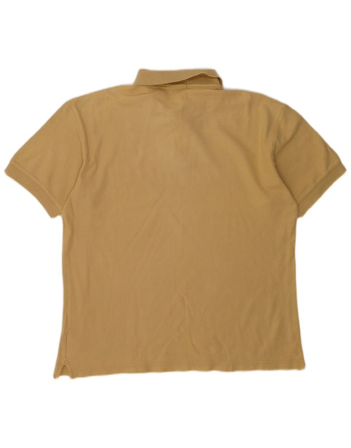 Fila Herren Poloshirt IT 52 Large Beige Baumwolle