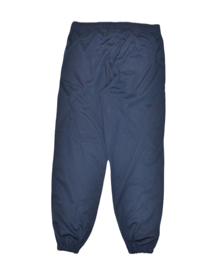 LOTTO Womens Tracksuit Trousers Joggers Large Navy Blue Polyester | Vintage Lotto | Thrift | Second-Hand Lotto | Used Clothing | Messina Hembry 