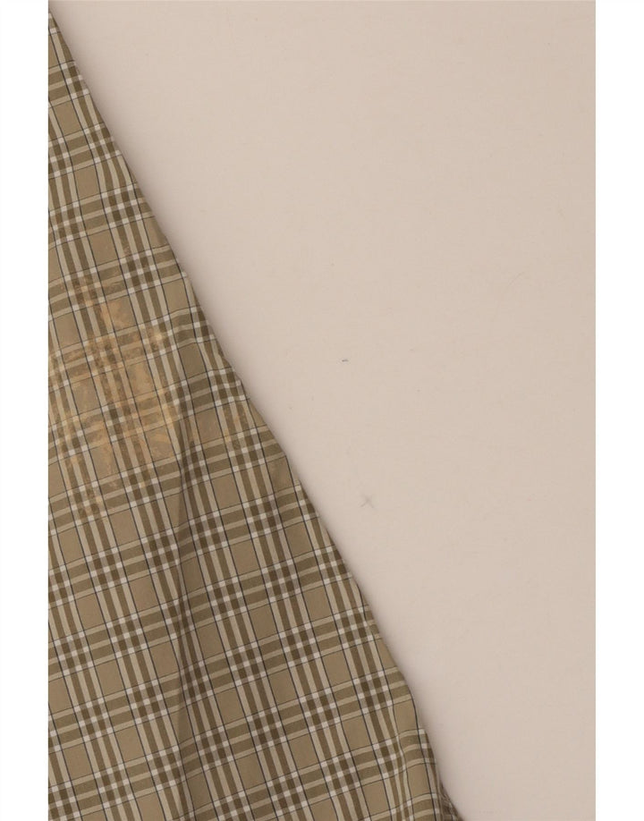 EDDIE BAUER Herren-Hemd, groß, Khaki, kariert, Baumwolle