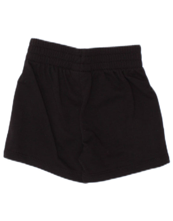 Nike Baby-Jungen-Sportshorts, 9–12 Monate, schwarze Baumwolle