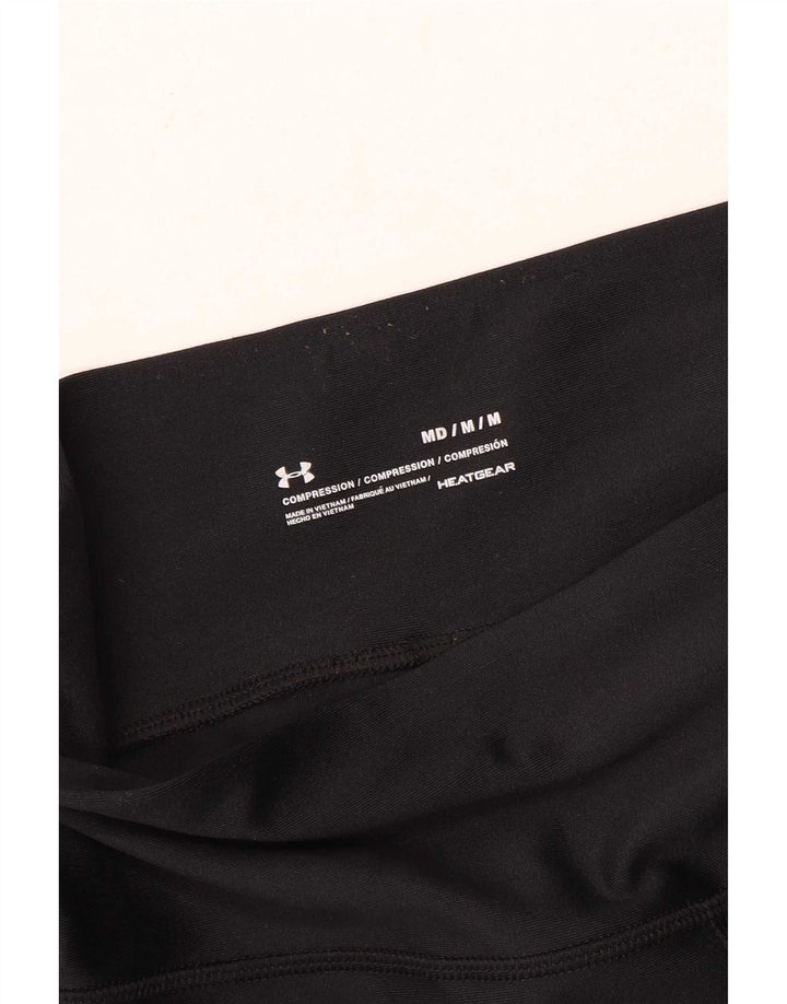 Under Armour Damen Leggings UK 14 Medium Schwarz