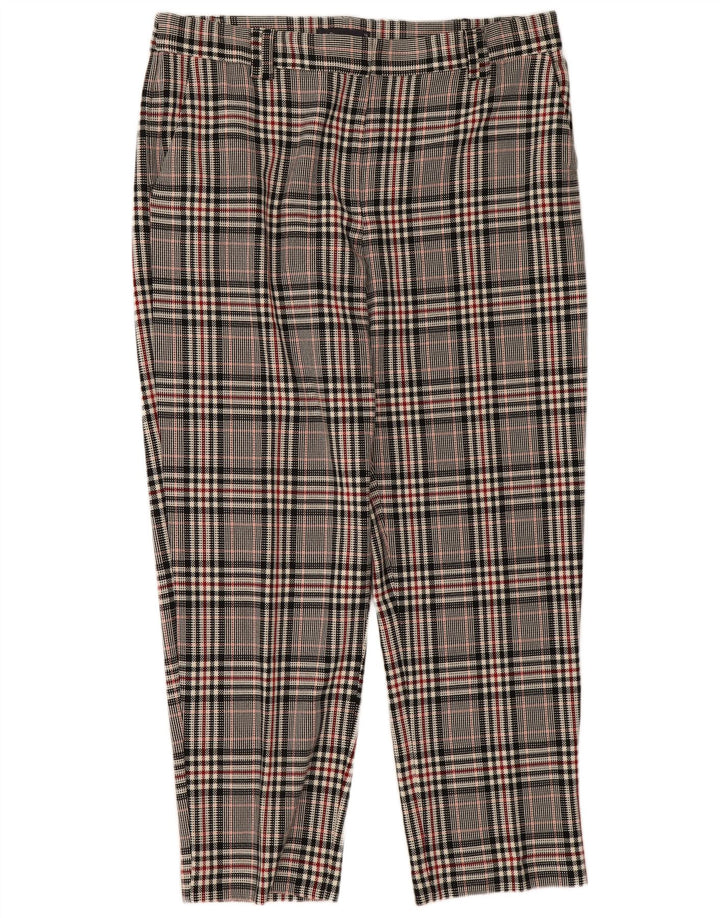 Marks & Spencer Damen Anzughose UK 14 Large W34 L26 Mehrfarbig