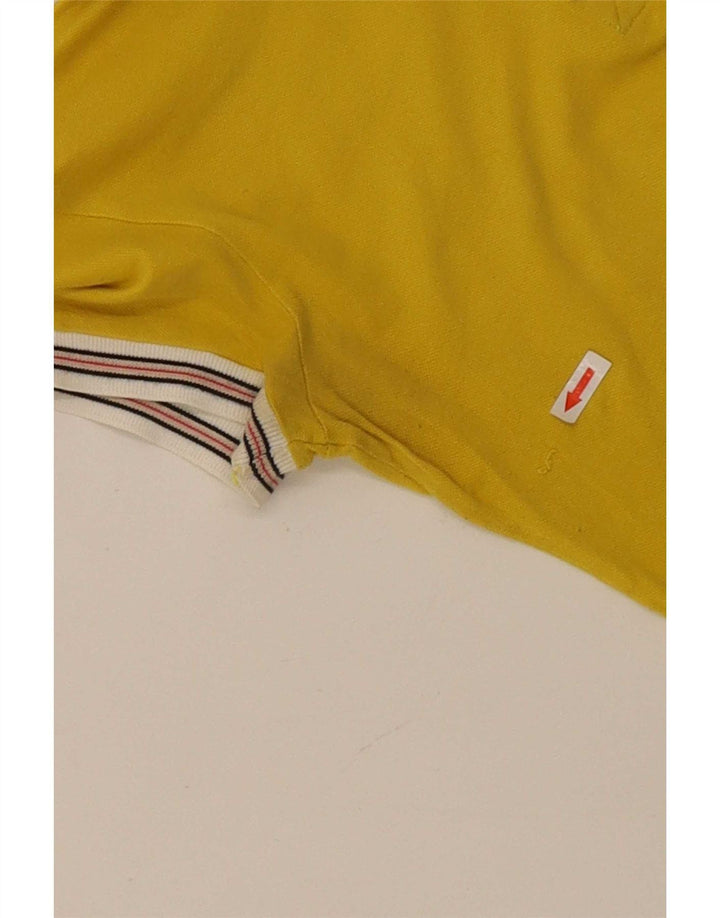 Fay Damen Poloshirt UK 12 Mittelgelb