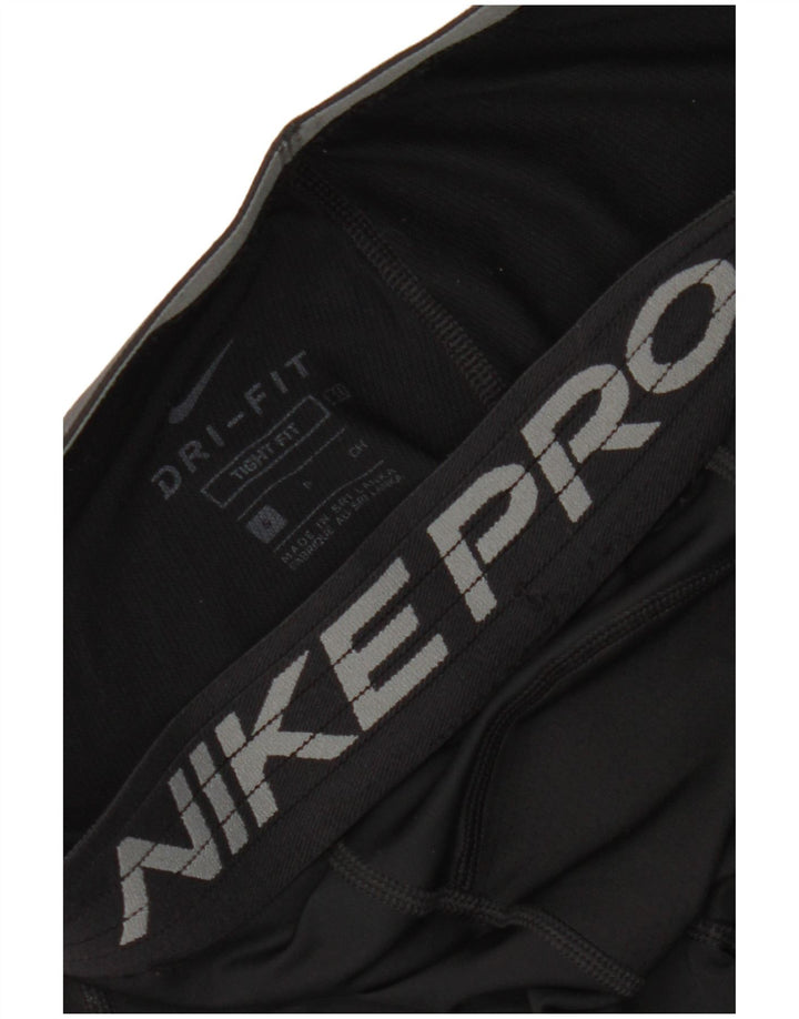 Nike Herren Dri Fit Grafik-Leggings, Größe S, Schwarz