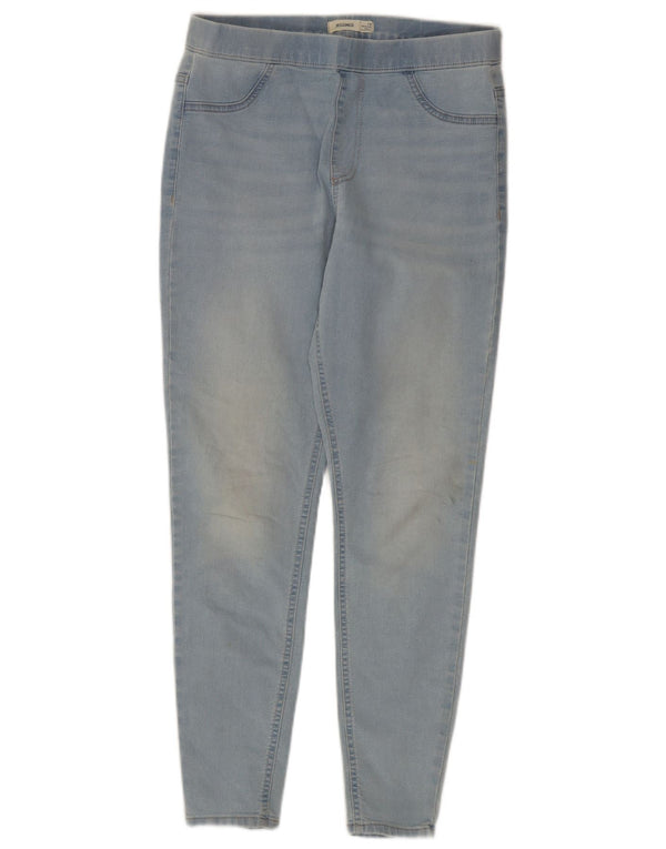 Marks & Spencer Damen Jegging-Jeans UK 14 Large W34 L28 Blaue Baumwolle