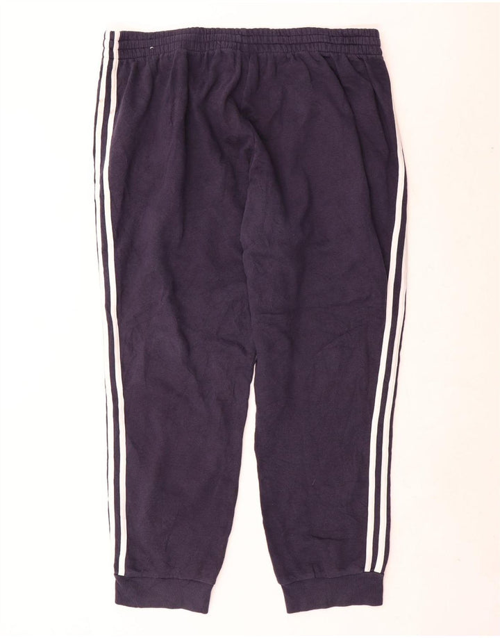 Adidas Herren Trainingshose Jogger 2XL Marineblau Polyester