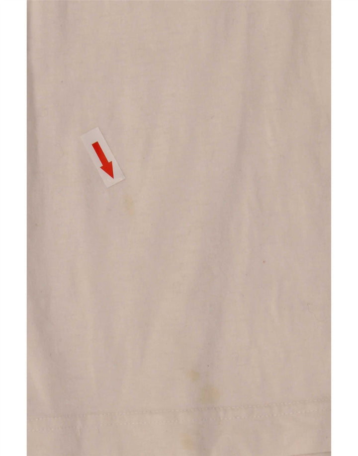 Sergio Tacchini Herren-Poloshirt mit Grafik, mittelweiße Baumwolle
