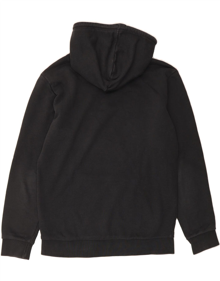 ADIDAS Mens Hoodie Jumper Medium Black Cotton Vintage Adidas and Second-Hand Adidas from Messina Hembry 