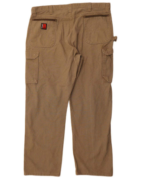 WRANGLER Gerade Cargohose für Herren, W40, L32, Beige, Baumwolle
