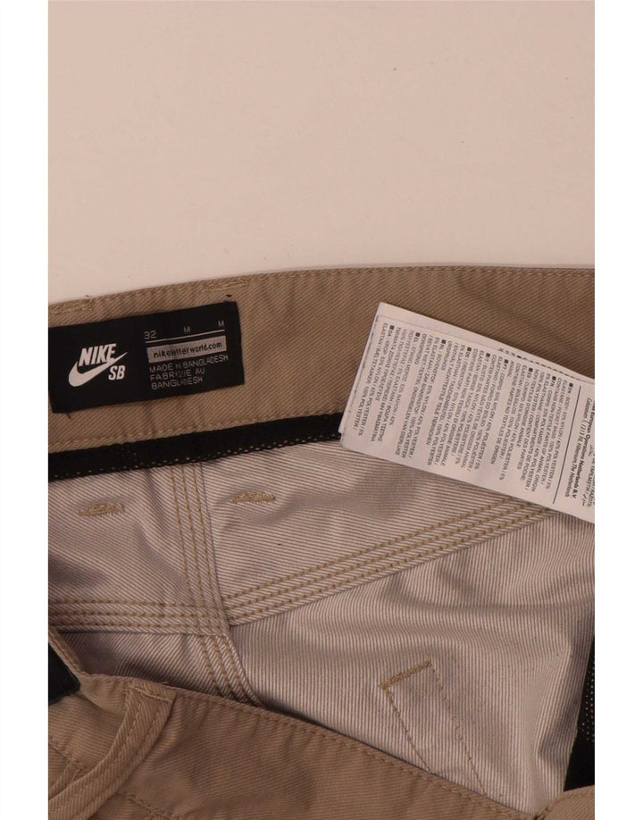 Nike Herren Regular Casual Shorts W32 Medium Beige Nylon