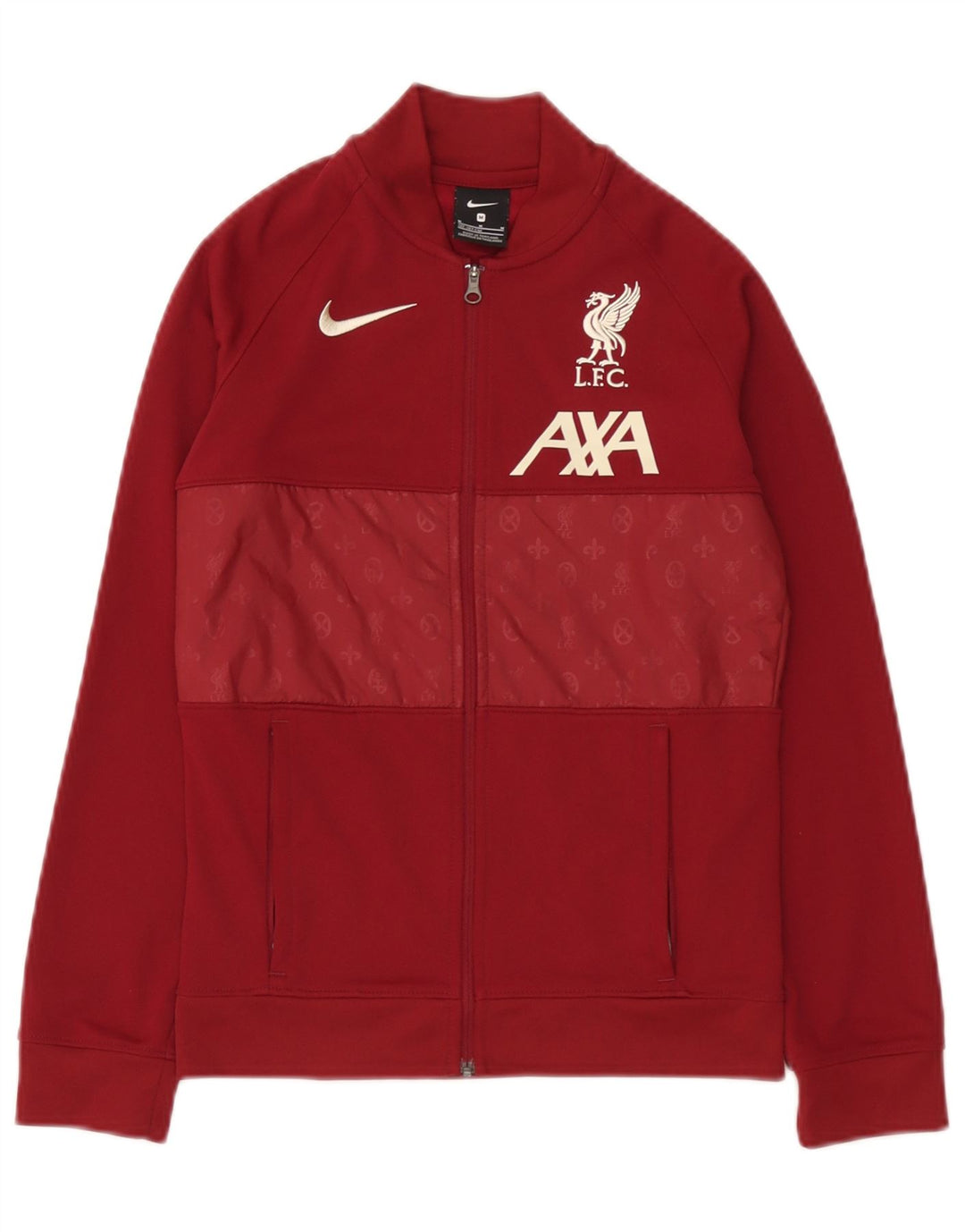 Nike Liverpool-Trainingsoberteil für Jungen, 10–11 Jahre, mittelbraun