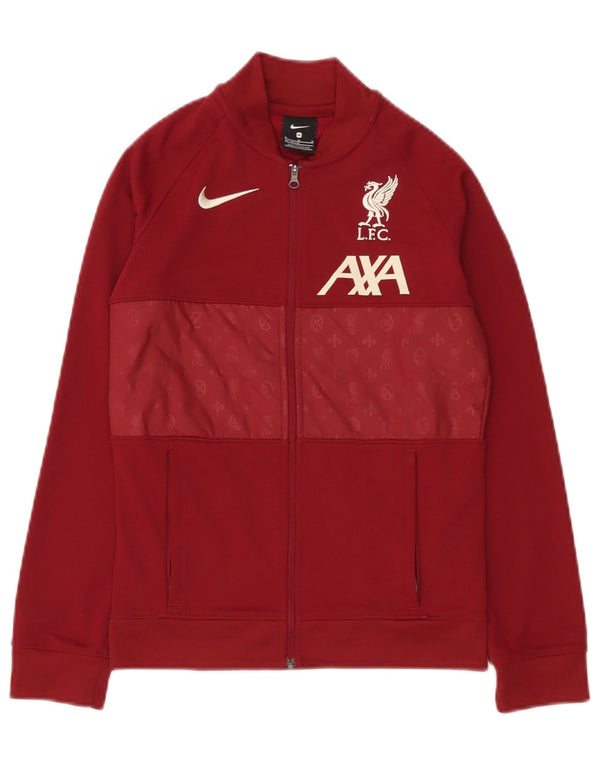 Nike Liverpool-Trainingsoberteil für Jungen, 10–11 Jahre, mittelbraun