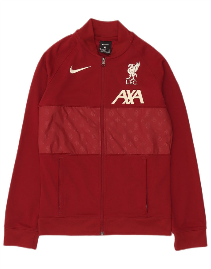 Nike Liverpool-Trainingsoberteil für Jungen, 10–11 Jahre, mittelbraun