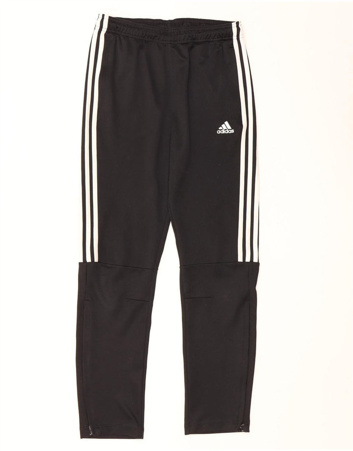 Adidas Jungen Climalite-Trainingshose, 13–14 Jahre, Größe L, Schwarz