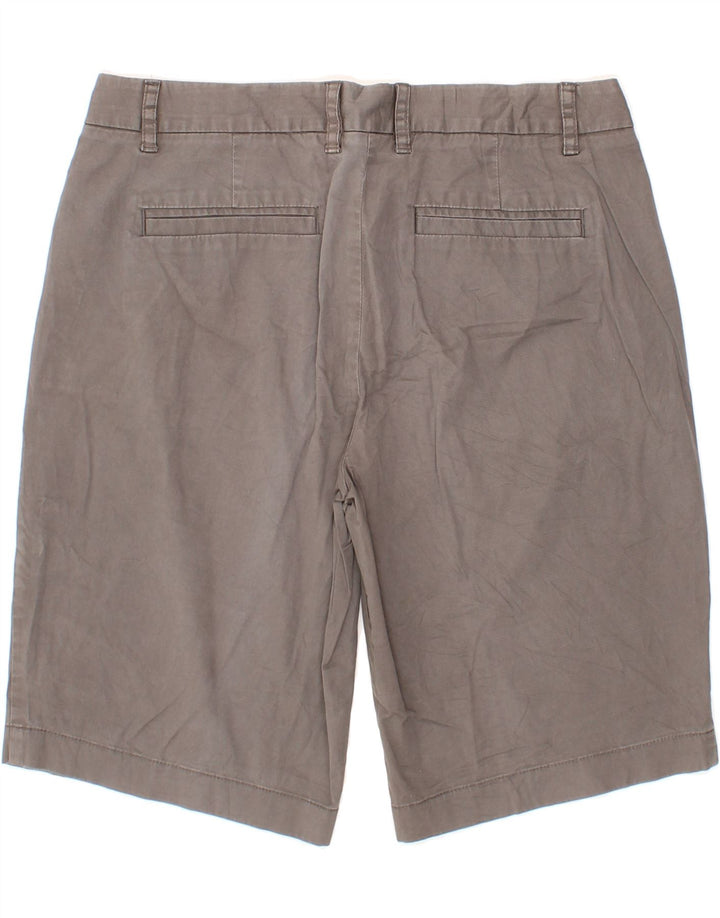 J. CREW Womens Chino Shorts W32 Large  Grey Vintage J. Crew and Second-Hand J. Crew from Messina Hembry 