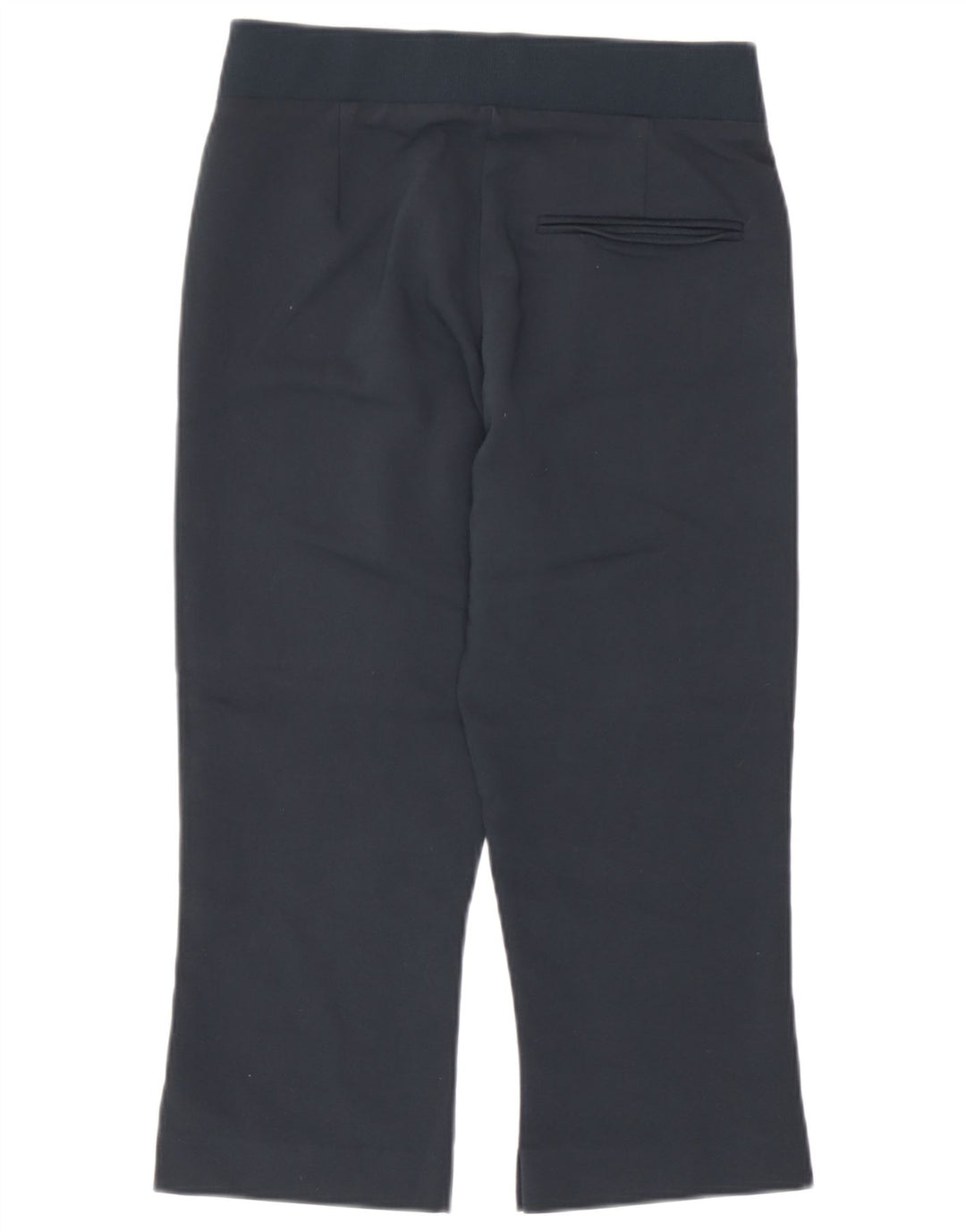 Zara Damen Capri-Hose, Größe S, W26, L19, Marineblau, Viskose