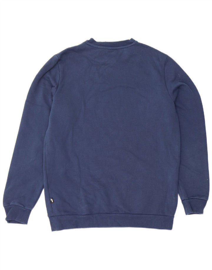 Puma Herren Grafik-Sweatshirt-Pullover, klein, marineblau, Baumwolle