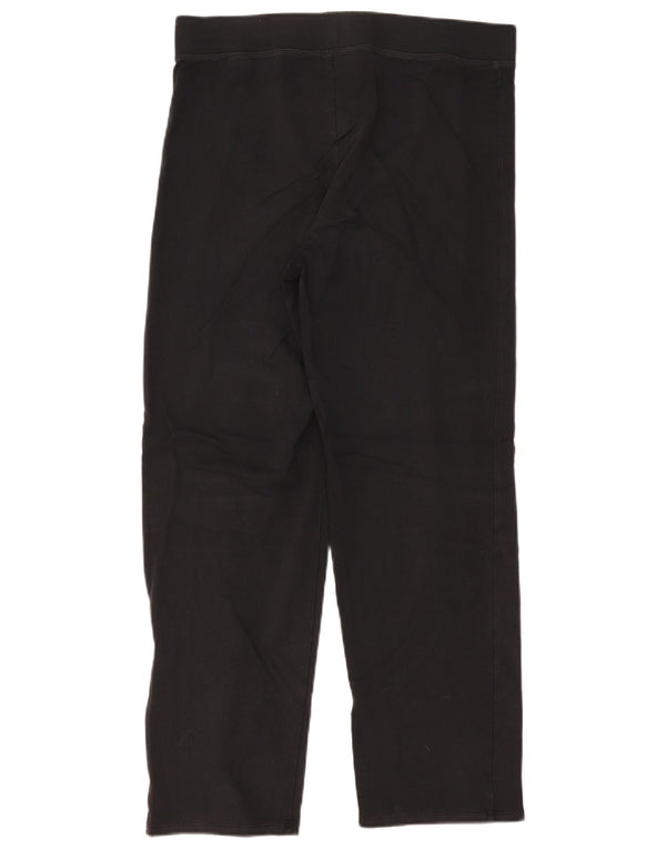Marks & Spencer Damen Leggings UK 14 Große schwarze Baumwolle
