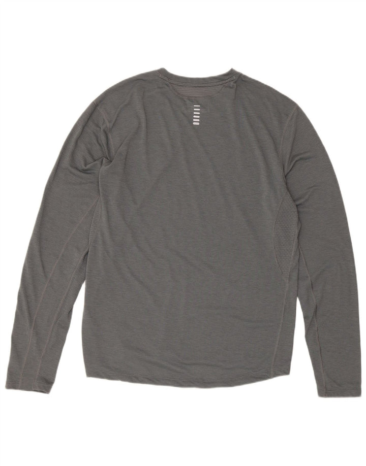 Under Armour Herren-Laufoberteil, langärmelig, groß, Grau, Sport