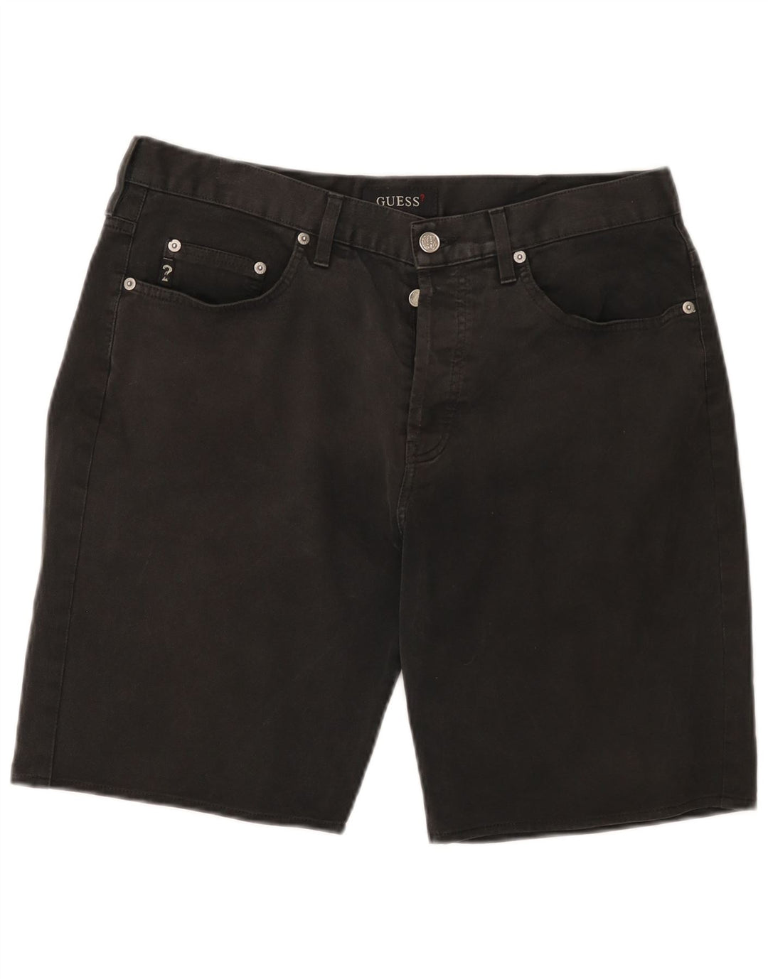 Guess Herren Jeansshorts W34 Large Schwarz