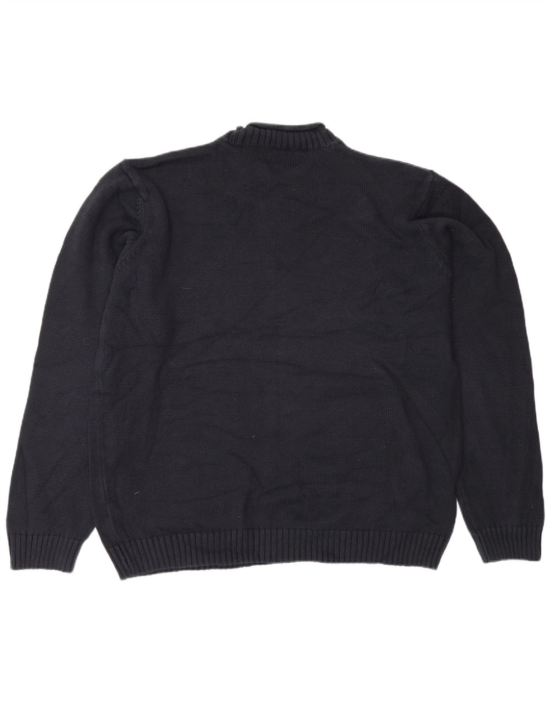 Marks & Spencer Herren Blue Harbor Rollkragenpullover Pullover 2XL Marineblau