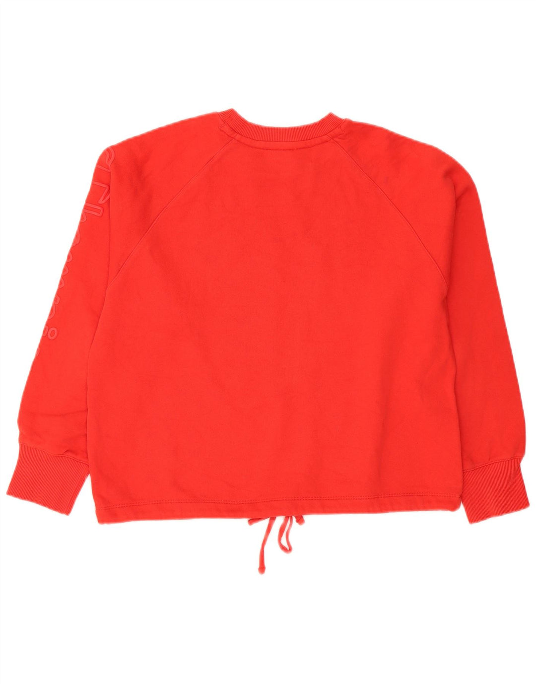 Champion Damen-Sweatshirt mit Grafik, UK 14, Mittelrot, Farbblock