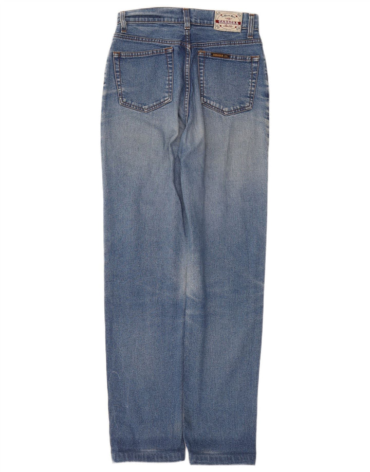 Carrera Damen Straight Jeans W26 L31 Blau