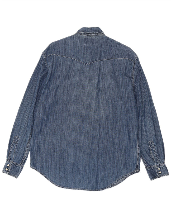 Levi's Herren-Jeanshemd, große blaue Baumwolle