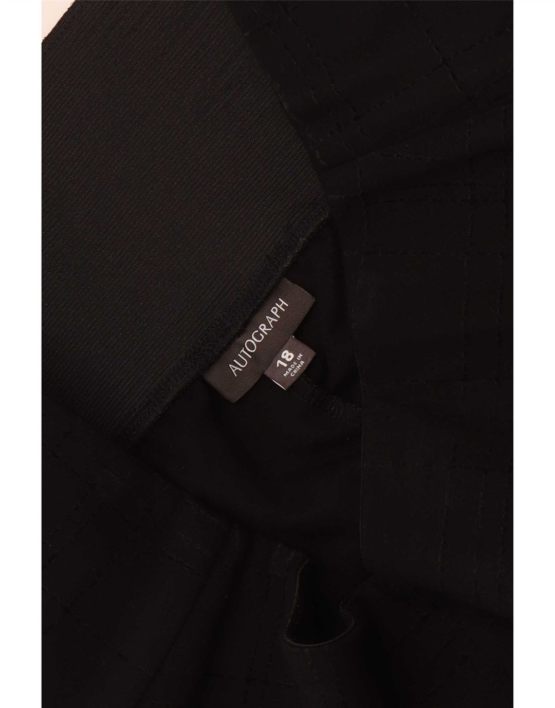 Marks & Spencer Damen Autograph Crop Leggings UK 18 XL Schwarz kariert