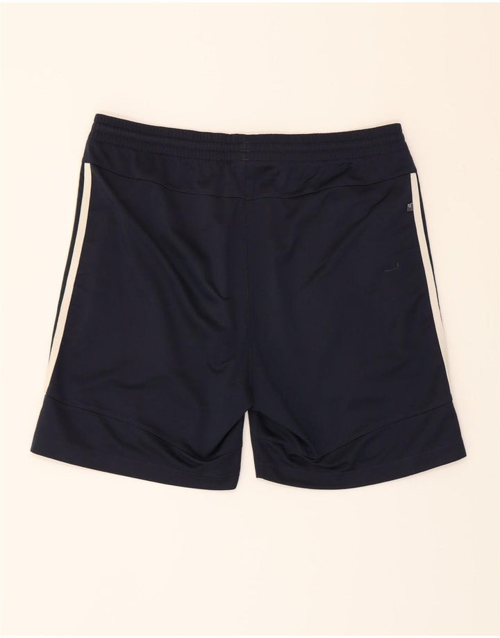 ADIDAS Mens Sport Shorts Medium  Navy Blue Polyester Vintage Adidas and Second-Hand Adidas from Messina Hembry 
