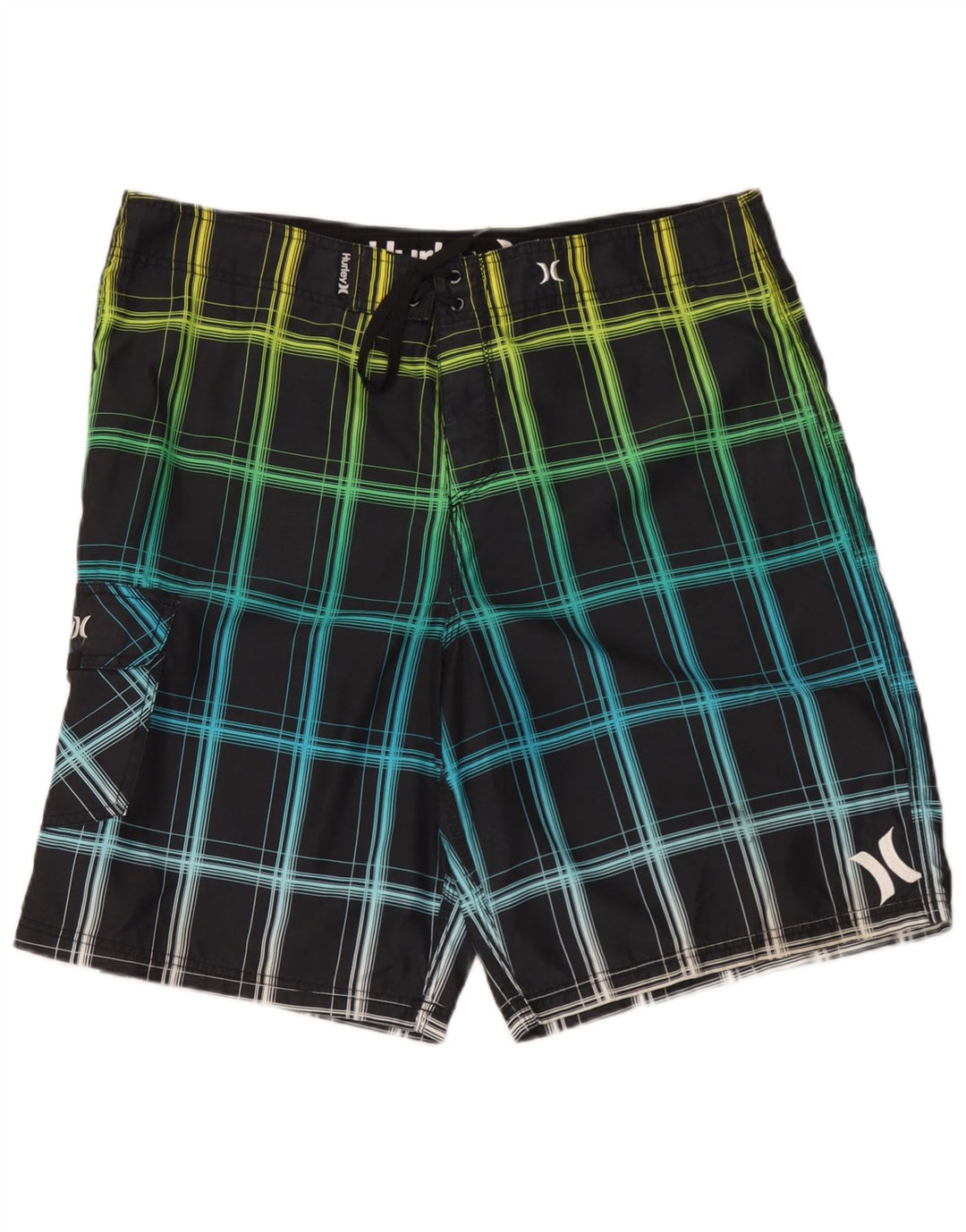 Hurley Herren Badeshorts XL Mehrfarbig kariert