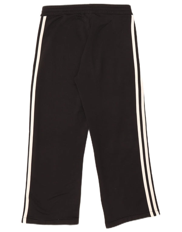 Adidas Damen Trainingshose UK 8 Small Schwarz Polyester