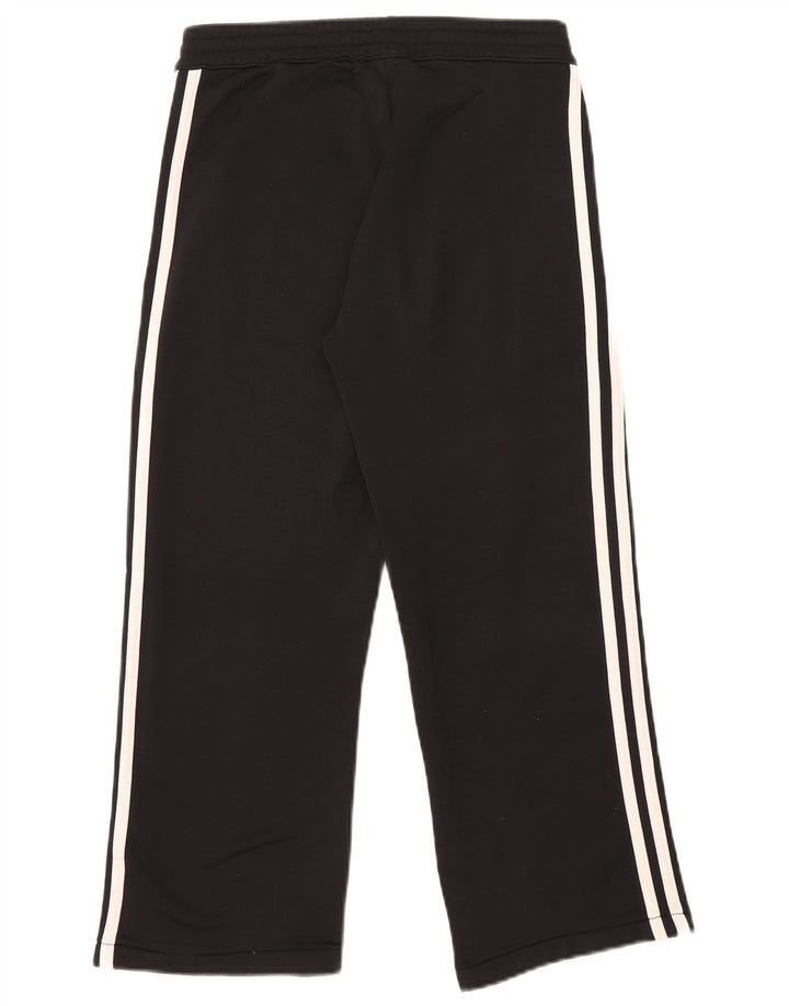 Adidas Damen Trainingshose UK 8 Small Schwarz Polyester