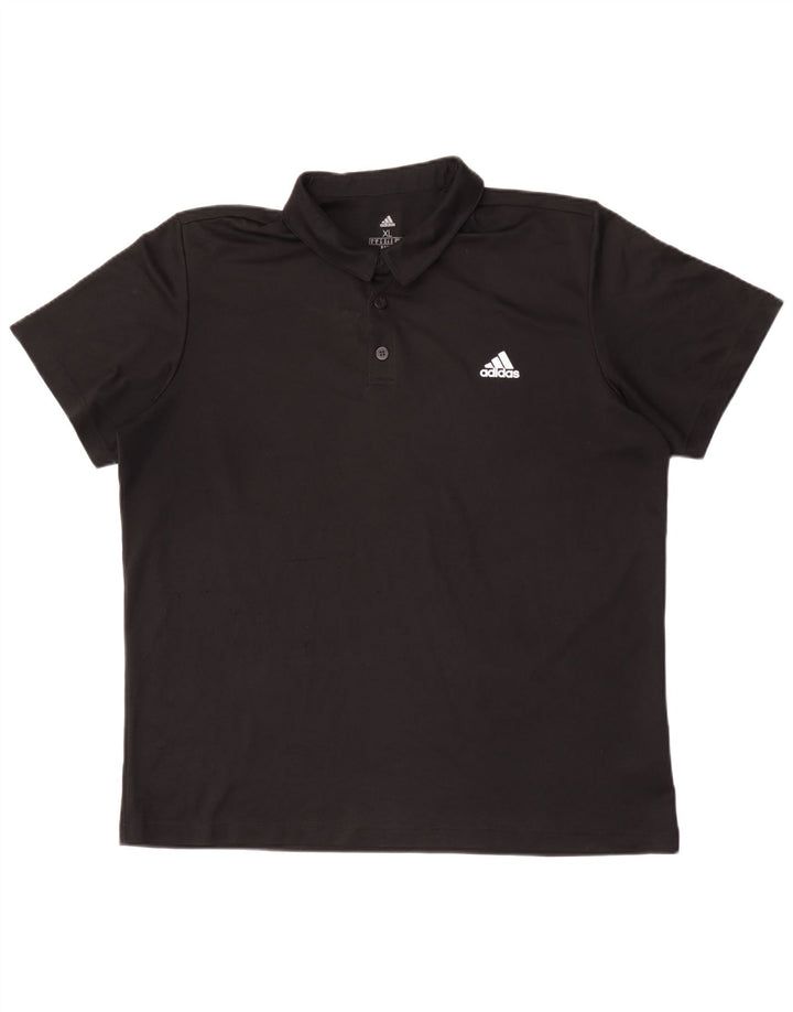 Adidas Herren Aeroready Poloshirt XL Schwarz Polyester