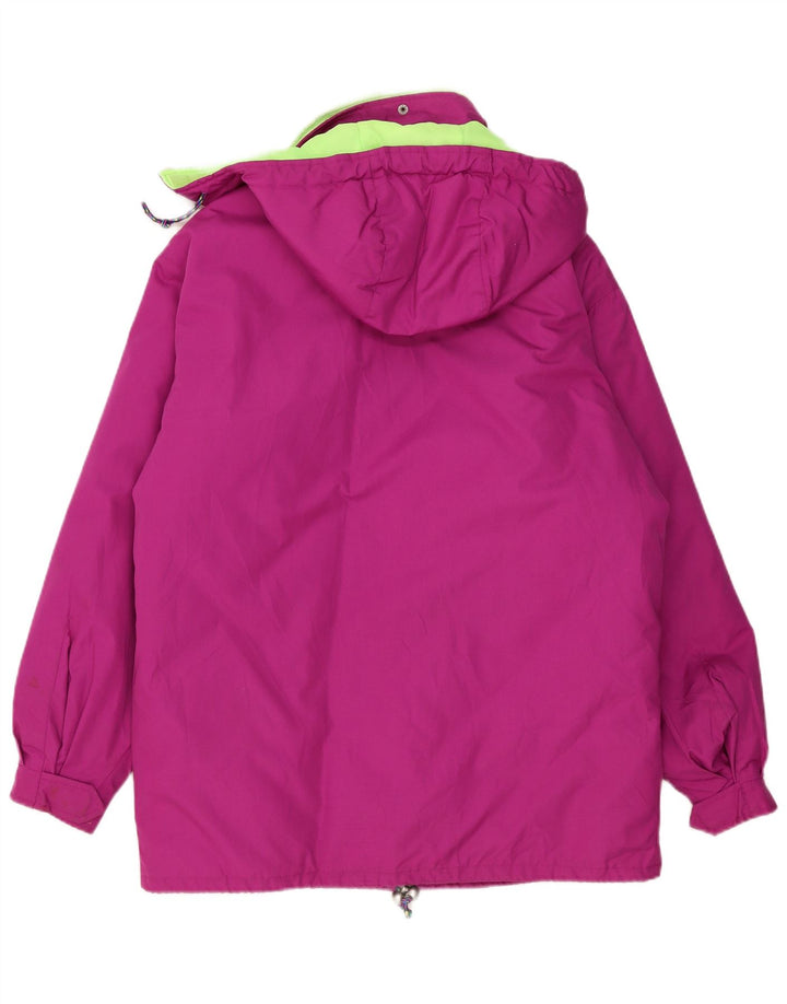 Fila Wattierte Herrenjacke mit Kapuze IT 52 XL Pink Colourblock Polyester