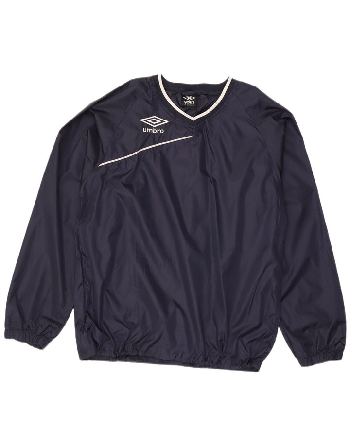 Umbro Herren Pullover Trainingsanzug Top 2XL Marineblau Polyester